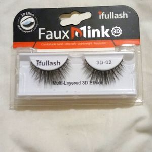 Faux mink eyelashes